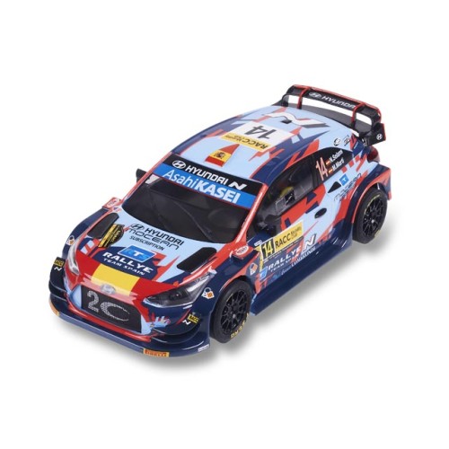 Coche de Scalextric Analogico  Hyundai i20 WRC Solans