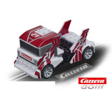 Coche Carrera Go Build n Race Camion blanco