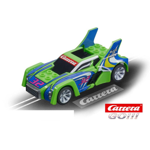 Coche Carrera Go Build n Race Coche Verde