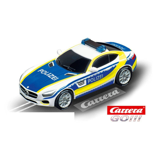 Carro Carrera Go Mercedes AMG GT Coupe Policia
