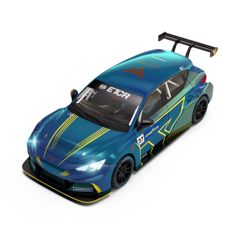 Carro de Scalextric Analógico Cupra e-racer FIA World Champion