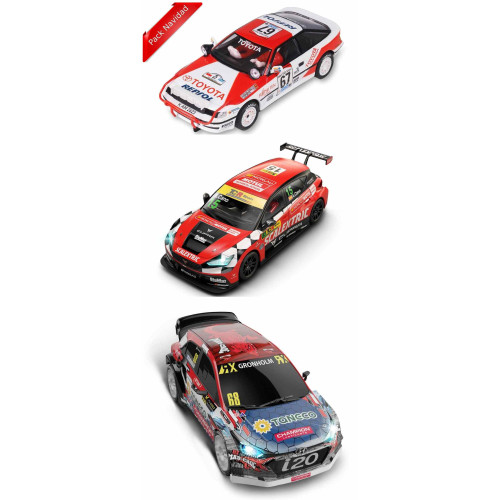 Pack especial nº1 3 Coches de Scalextric Analogico