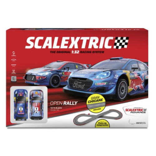 Circuito de Scalextric Analógico Open Rally Set