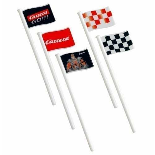 Decoração bandeiras 10 unidades Carrera Go
