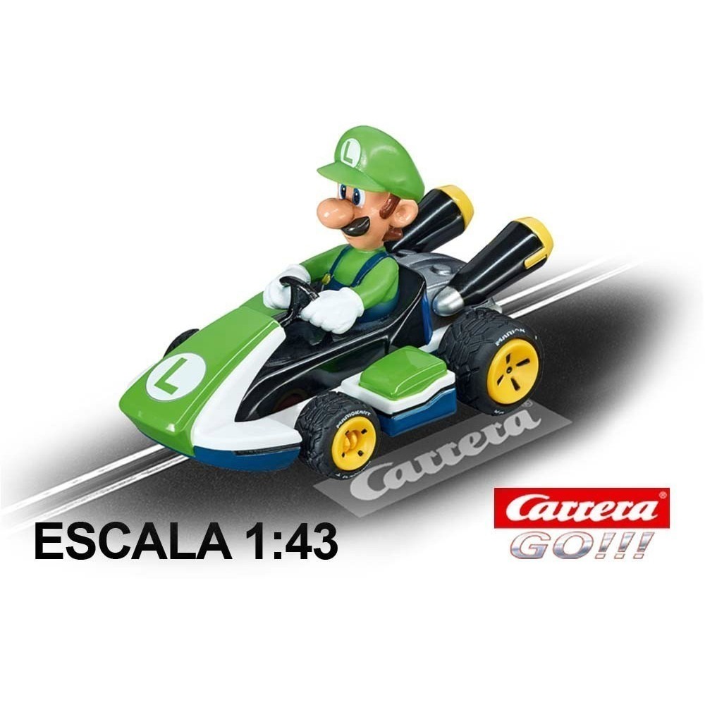 Carro de corrida Luigi Nintendo Mario Kart 8