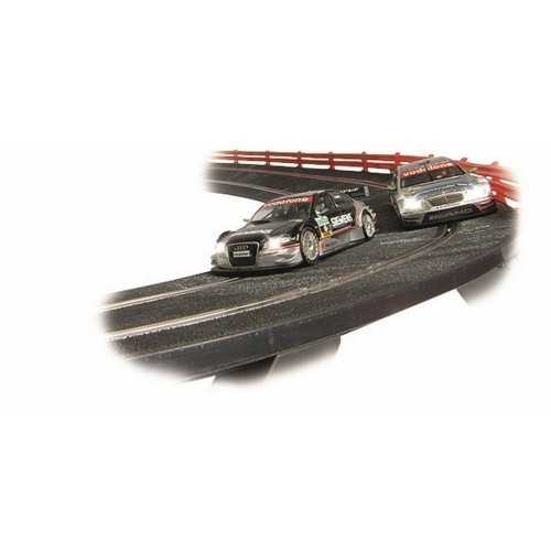 Curva Peraltada Scalextric Pista Negra
