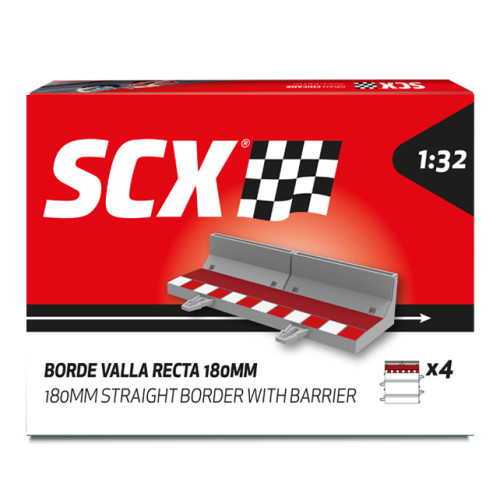 Borde Valla Recta 180mm