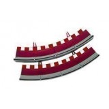 Edge Curved Fence Standard Universal (2ud) Scalextric Universal