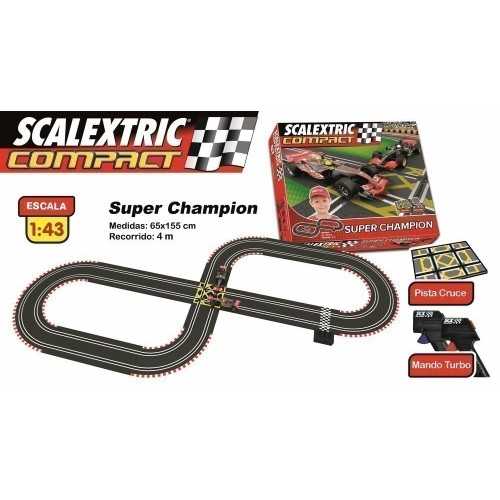 Circuito CC3D Scalextric Compact Super Champion