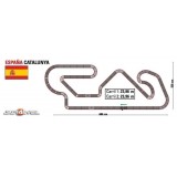 Circuito analógico Scalextric C2 Espanha Catalunya Montmelo