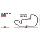 Circuito Analógico Scalextric C2 EUA Indianápolis