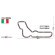 Circuito analógico Scalextric C2 Italia Monza