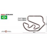 Circuito Analógico Scalextric C2 Brasil Interlagos