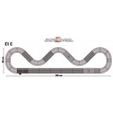Circuito analógico Scalextric C1C GT Racing