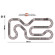 Circuito analógico Scalextric de corrida C1E GT