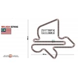 Circuito Analógico Scalextric C2 Malásia Sepang