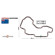 Circuito Analógico Scalextric C2 Austrália Melbourne