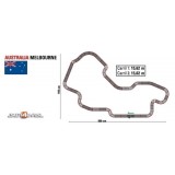 Circuito Analógico Scalextric C2 Austrália Melbourne