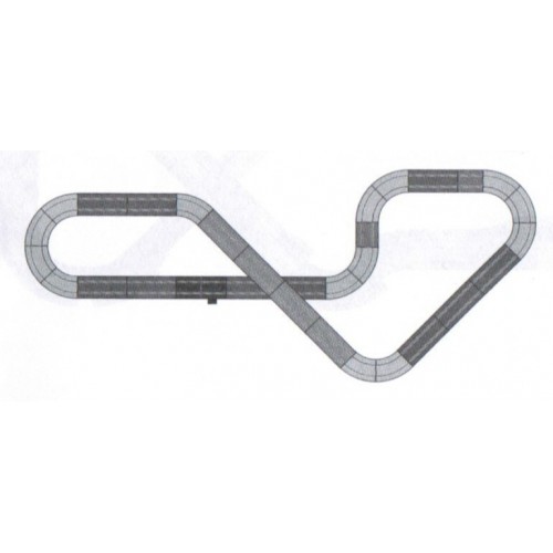 Pacote de expansão do circuito C2B universal Scalextric