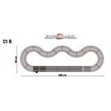 Pack de ampliación Circuito de Scalextric Universal C1B