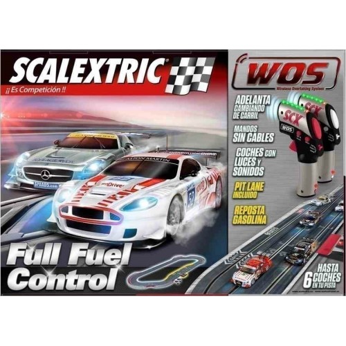 Circuito de controle total de combustível Scalextric WOS