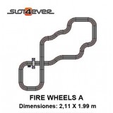 Circuito de Scalextric Compact Ampliado Fire Wheels A