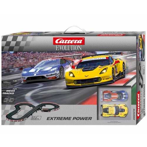 Circuito de potência extrema do Carrera Evolution