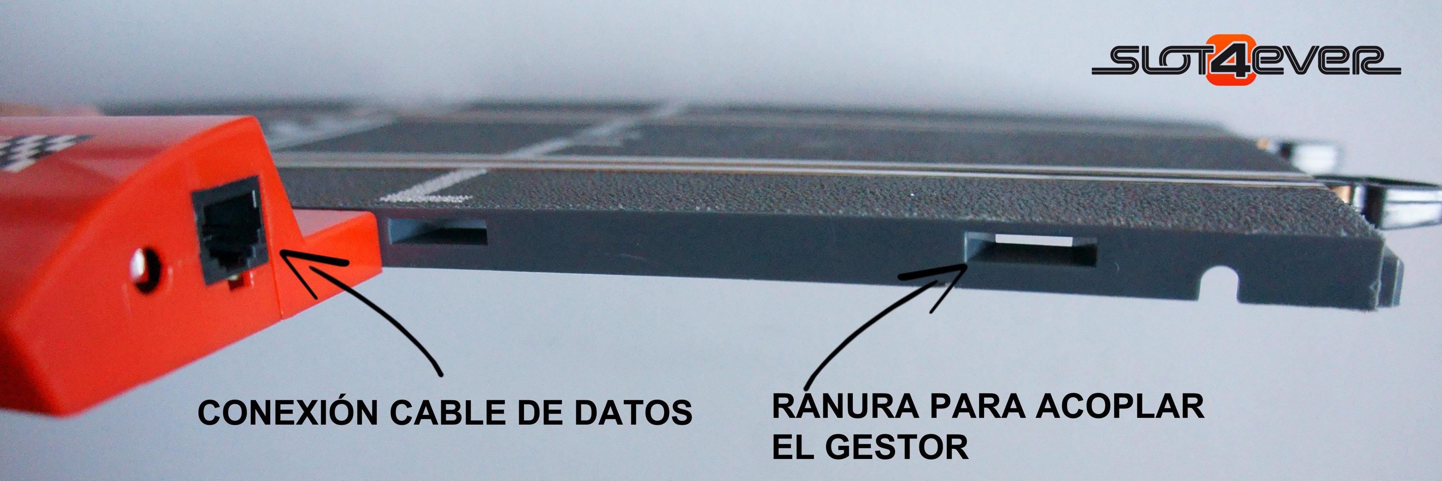 Conexión cuentavueltas Gestor de Carreras Scalextric Conexión cuentavueltas Gestor de Carreras Scalextric