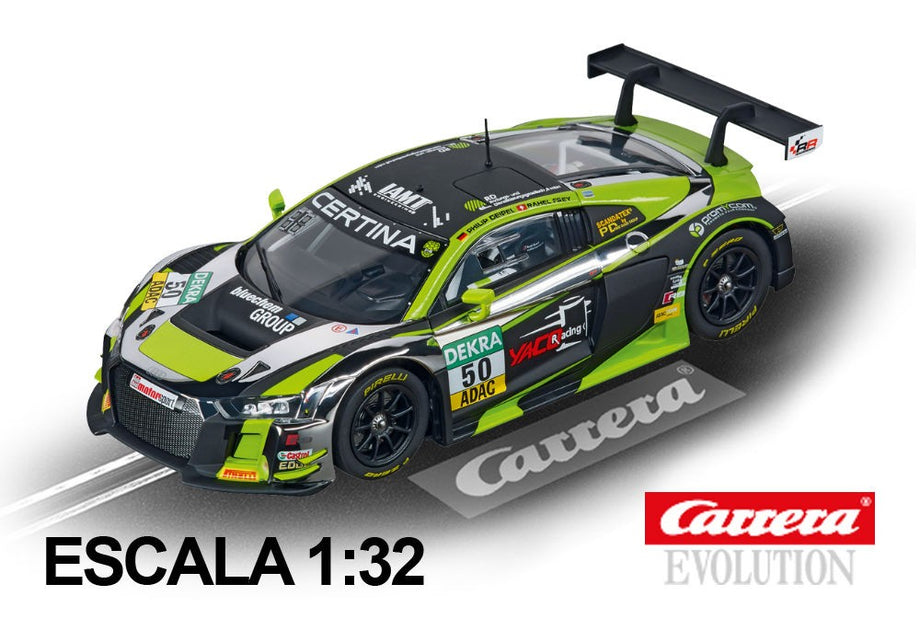 Carrera Evolution Audi R8 LMS Yaco Racing carro nº 50
