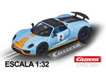 Carrera Evolution Porsche 918 Spyder Gulf Racing, carro nº 2