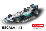 Carro híbrido Hamilton Carrera Go Mercedes F1 W07