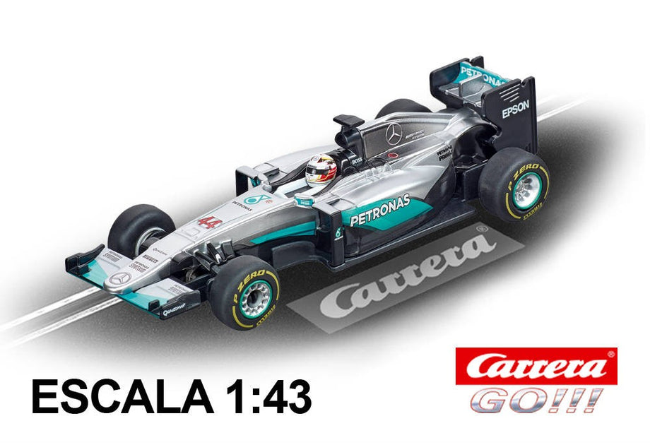 Carro híbrido Hamilton Carrera Go Mercedes F1 W07