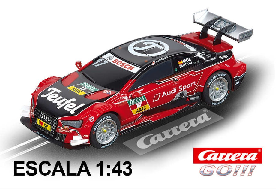 Carrera Go Audi RS 5 DTM Molina carro nº 17