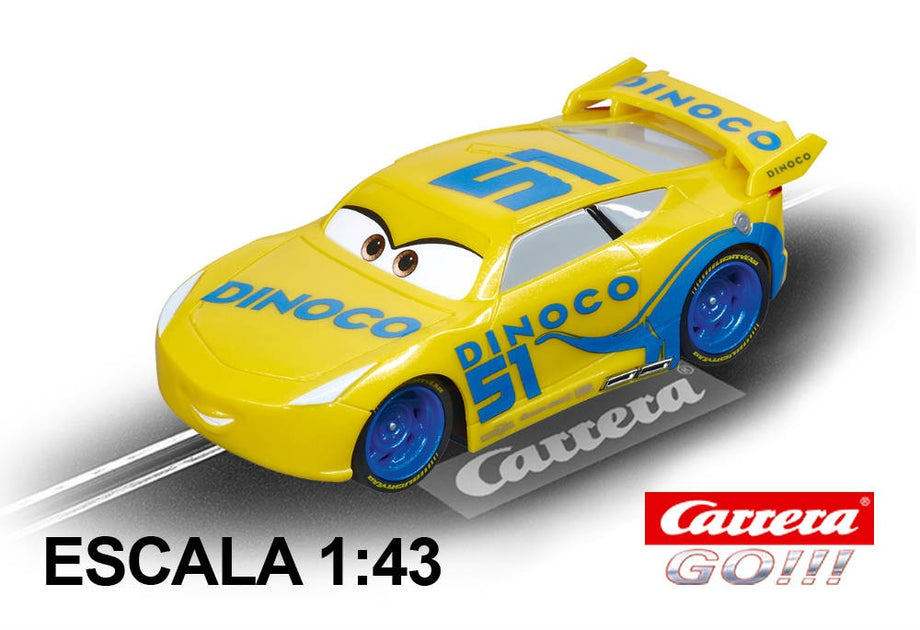 Race Car Go Disney Cars 3 Dinoco Cruz