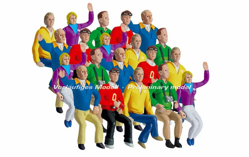 Decoração de figuras Tribuna de 20 figuras Carrera 132-124