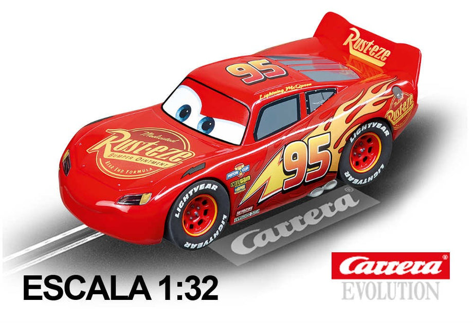 Carro Carrera Evolution Disney Cars 3 Lightning McQueen