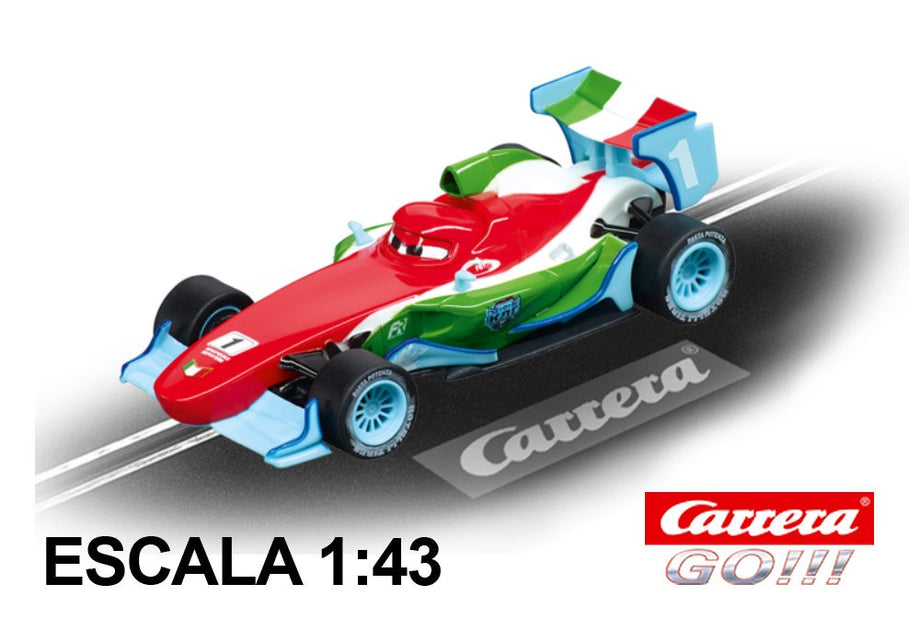 Carro de corrida Go Disney Pixar Carros Francesco Bernoulli Ice