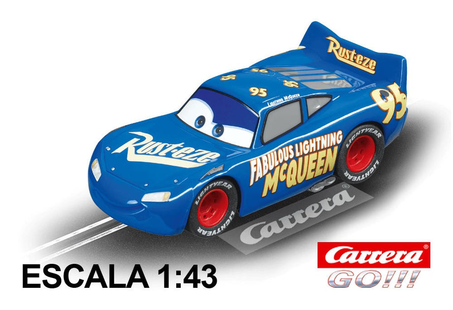Go Disney Cars 3 Fabulous Lightning McQueen Race Car