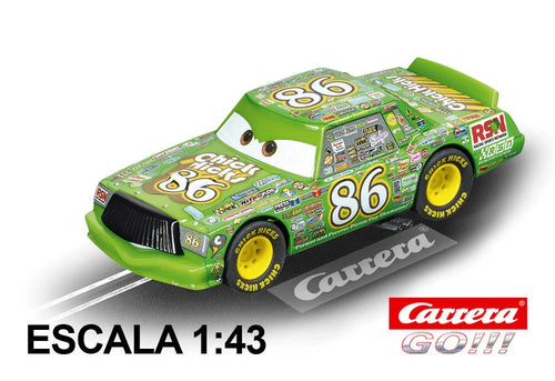 Carro de corrida Go Disney Cars 3 Chick Hicks