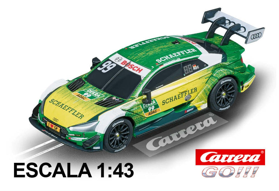 Carrera Go Audi RS 5 DTM Rockenfeller carro nº 99