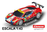 Carrera Go Ferrari 488 GTE AF Corse carro nº 71