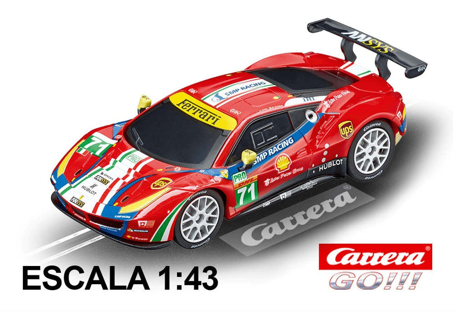 Carrera Go Ferrari 488 GTE AF Corse carro nº 71