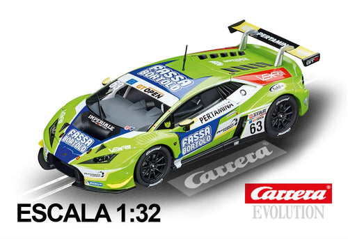 Carrera Evolution Lamborghini Huracan GT3 Imperiale Racing carro n63