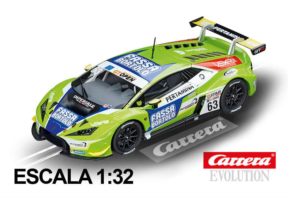 Carrera Evolution Lamborghini Huracan GT3 Imperiale Racing carro n63