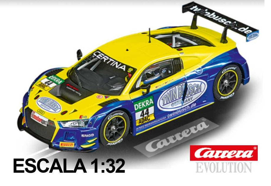 Carrera Evolution Audi R8 LMS Twin Busch, carro nº 44