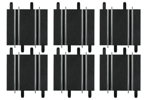 Pacote de retas curtas de 10 cm (3 unidades) - 11,4 cm (3 unidades) Carrera Go