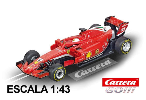 Carro de corrida Ferrari SF71-H Vettel da Go Ferrari