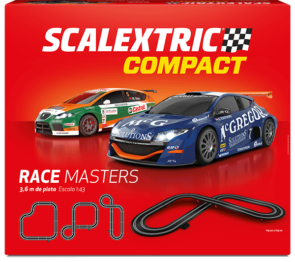 Circuito Scalextric Compact Race Masters