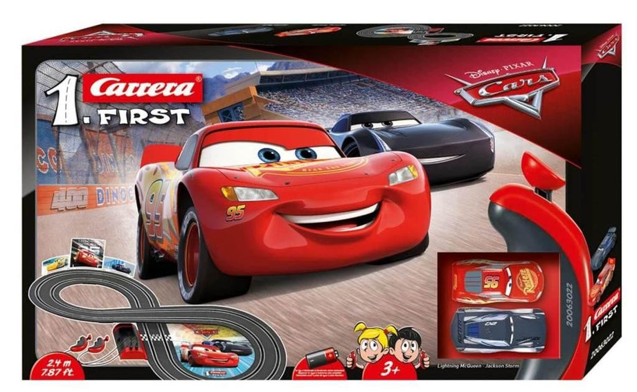 Circuito de corrida primeiro Disney Pixar Cars 3 McQueen-Storm