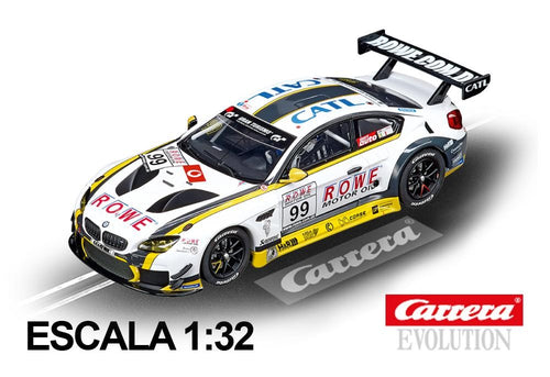 Carro de corrida Carrera Evolution BMW M6 GT3 Rowe n99